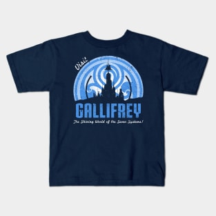 Visit Gallifrey Kids T-Shirt